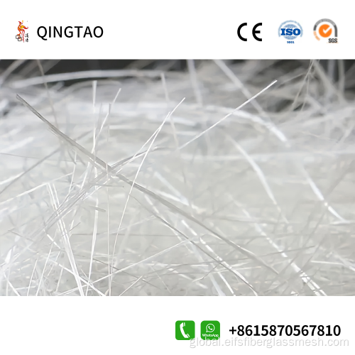 Chopped Glass Fiber Price Concrete Cement fiberglass chopped strands Manufactory